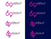 Projekt graficzny, nazwa firmy, tworzenie logo firm logo dla sklepu erotycznego - Nonie