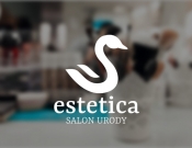Projekt graficzny, nazwa firmy, tworzenie logo firm Logo SALON ESTETICA - WyższyLevel