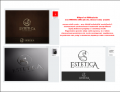 Projekt graficzny, nazwa firmy, tworzenie logo firm Logo SALON ESTETICA - taki-tam