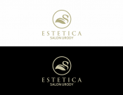 Projekt graficzny, nazwa firmy, tworzenie logo firm Logo SALON ESTETICA - tunada