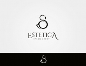 Projekt graficzny, nazwa firmy, tworzenie logo firm Logo SALON ESTETICA - p.design
