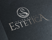 Projekt graficzny, nazwa firmy, tworzenie logo firm Logo SALON ESTETICA - webska