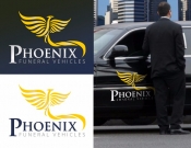 Projekt graficzny, nazwa firmy, tworzenie logo firm PHOENIX zabudowy pojazdy pogrzebowe - krymes