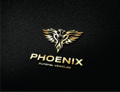 Projekt graficzny, nazwa firmy, tworzenie logo firm PHOENIX zabudowy pojazdy pogrzebowe - Darksider