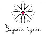 Projekt graficzny, nazwa firmy, tworzenie logo firm B O G A T E  Ż Y C I E  - logo - UrsaMinior