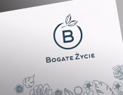 Projekt graficzny, nazwa firmy, tworzenie logo firm B O G A T E  Ż Y C I E  - logo - Magdalena_71