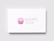 Projekt graficzny, nazwa firmy, tworzenie logo firm B O G A T E  Ż Y C I E  - logo - foggylab