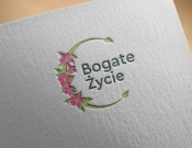 Projekt graficzny, nazwa firmy, tworzenie logo firm B O G A T E  Ż Y C I E  - logo - feim