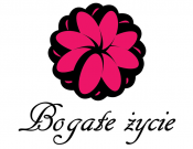 Projekt graficzny, nazwa firmy, tworzenie logo firm B O G A T E  Ż Y C I E  - logo - UrsaMinior
