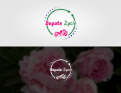 Projekt graficzny, nazwa firmy, tworzenie logo firm B O G A T E  Ż Y C I E  - logo - absdesign