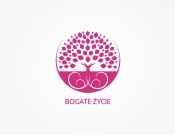 Projekt graficzny, nazwa firmy, tworzenie logo firm B O G A T E  Ż Y C I E  - logo - DiTom