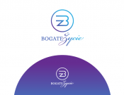 Projekt graficzny, nazwa firmy, tworzenie logo firm B O G A T E  Ż Y C I E  - logo - myConcepT