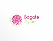 Projekt graficzny, nazwa firmy, tworzenie logo firm B O G A T E  Ż Y C I E  - logo - DiTom