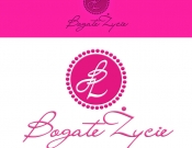Projekt graficzny, nazwa firmy, tworzenie logo firm B O G A T E  Ż Y C I E  - logo - timur