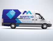 Projekt graficzny, nazwa firmy, tworzenie logo firm Prosze o projekt oklejenia - monteo