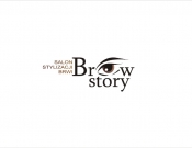Projekt graficzny, nazwa firmy, tworzenie logo firm Logo dla salonu stylizacji brwi - Atyde