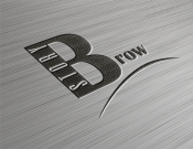 Projekt graficzny, nazwa firmy, tworzenie logo firm Logo dla salonu stylizacji brwi - antyMateria