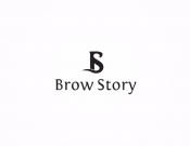 Projekt graficzny, nazwa firmy, tworzenie logo firm Logo dla salonu stylizacji brwi - bazi