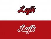 Projekt graficzny, nazwa firmy, tworzenie logo firm Logo dla zespołu disco polo "Lajk" - osiem9
