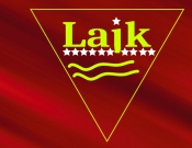 Projekt graficzny, nazwa firmy, tworzenie logo firm Logo dla zespołu disco polo "Lajk" - Rene54