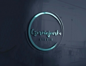 Projekt graficzny, nazwa firmy, tworzenie logo firm Logo dla salonu fryzjerskiego - stone