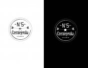Projekt graficzny, nazwa firmy, tworzenie logo firm Logo dla salonu fryzjerskiego - LakszmiStudio