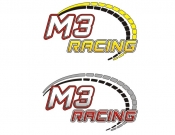 Projekt graficzny, nazwa firmy, tworzenie logo firm Logo dla firmy M3Racing - elipsar