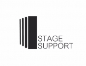 Projekt graficzny, nazwa firmy, tworzenie logo firm LOGOTYP - STAGE SUPPORT (FIRMA EVENT) - MrCrisian