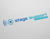 Projekt graficzny, nazwa firmy, tworzenie logo firm LOGOTYP - STAGE SUPPORT (FIRMA EVENT) - feim