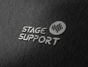 Projekt graficzny, nazwa firmy, tworzenie logo firm LOGOTYP - STAGE SUPPORT (FIRMA EVENT) - Margoart
