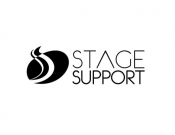 Projekt graficzny, nazwa firmy, tworzenie logo firm LOGOTYP - STAGE SUPPORT (FIRMA EVENT) - Nonie