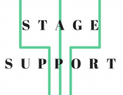Projekt graficzny, nazwa firmy, tworzenie logo firm LOGOTYP - STAGE SUPPORT (FIRMA EVENT) - king
