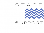 Projekt graficzny, nazwa firmy, tworzenie logo firm LOGOTYP - STAGE SUPPORT (FIRMA EVENT) - king
