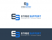Projekt graficzny, nazwa firmy, tworzenie logo firm LOGOTYP - STAGE SUPPORT (FIRMA EVENT) - myConcepT