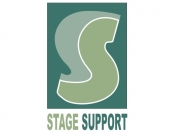 Projekt graficzny, nazwa firmy, tworzenie logo firm LOGOTYP - STAGE SUPPORT (FIRMA EVENT) - jaczyk