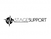Projekt graficzny, nazwa firmy, tworzenie logo firm LOGOTYP - STAGE SUPPORT (FIRMA EVENT) - Nonie