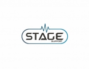 Projekt graficzny, nazwa firmy, tworzenie logo firm LOGOTYP - STAGE SUPPORT (FIRMA EVENT) - MMgraf