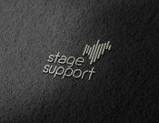 Projekt graficzny, nazwa firmy, tworzenie logo firm LOGOTYP - STAGE SUPPORT (FIRMA EVENT) - Margoart