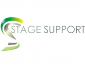 Projekt graficzny, nazwa firmy, tworzenie logo firm LOGOTYP - STAGE SUPPORT (FIRMA EVENT) - jaczyk