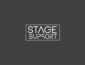 Projekt graficzny, nazwa firmy, tworzenie logo firm LOGOTYP - STAGE SUPPORT (FIRMA EVENT) - ziemko
