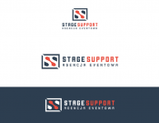 Projekt graficzny, nazwa firmy, tworzenie logo firm LOGOTYP - STAGE SUPPORT (FIRMA EVENT) - myConcepT