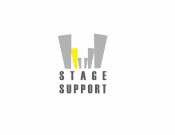 Projekt graficzny, nazwa firmy, tworzenie logo firm LOGOTYP - STAGE SUPPORT (FIRMA EVENT) - Annainn