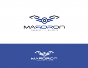 Projekt graficzny, nazwa firmy, tworzenie logo firm Logo dla firmy usługowej dronem - webska