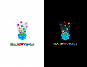 Projekt graficzny, nazwa firmy, tworzenie logo firm BAJERY24 Logo brand sklepu internet. - kokoni