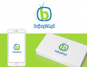 Projekt graficzny, nazwa firmy, tworzenie logo firm BAJERY24 Logo brand sklepu internet. - ewelajncz