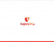 Projekt graficzny, nazwa firmy, tworzenie logo firm BAJERY24 Logo brand sklepu internet. - projektor