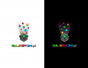 Projekt graficzny, nazwa firmy, tworzenie logo firm BAJERY24 Logo brand sklepu internet. - kokoni