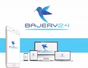 Projekt graficzny, nazwa firmy, tworzenie logo firm BAJERY24 Logo brand sklepu internet. - donaj05