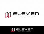 Projekt graficzny, nazwa firmy, tworzenie logo firm LOGO firmy ELEVEN r&w wnętrz - MMgraf