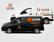 Projekt graficzny, nazwa firmy, tworzenie logo firm LOGO firmy ELEVEN r&w wnętrz - tunada